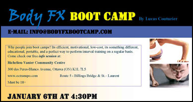 Body FX Boot Camp Ottawa