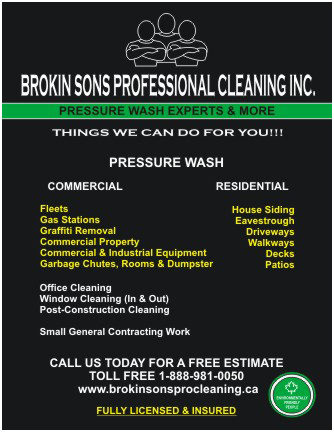 Brokin Sons Professional Cleaning Ottawa