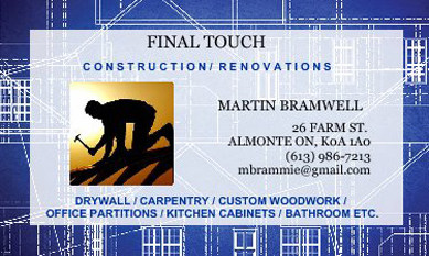 Final Touch Construction and Renovation