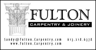 Fulton Carpentry Renovations Ottawa