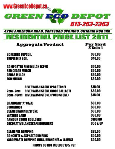 Green Eco Depot Ottawa