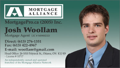 Josh Woollam Mortgage Agent Ottawa